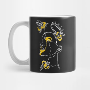 Single Line - Hivemind (White) Mug